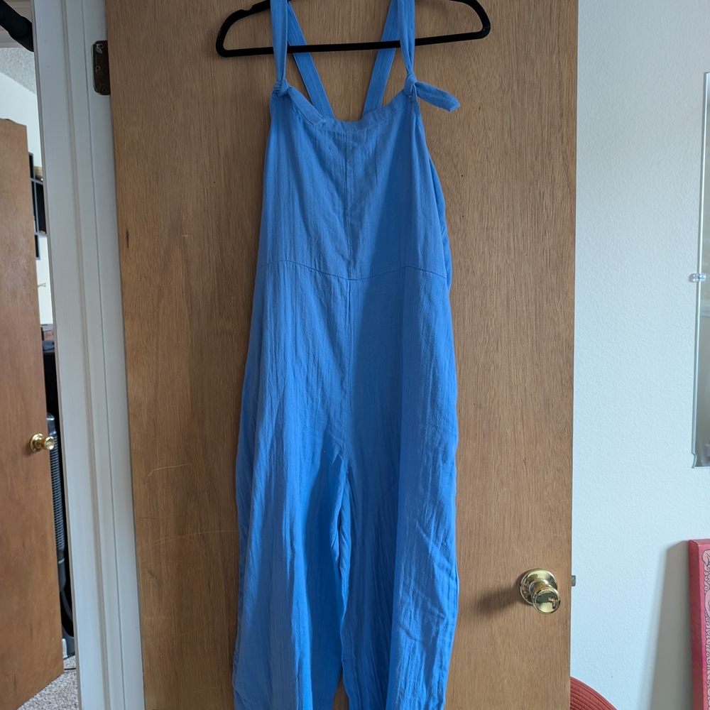 Pact Light Blue Sleeveless Top